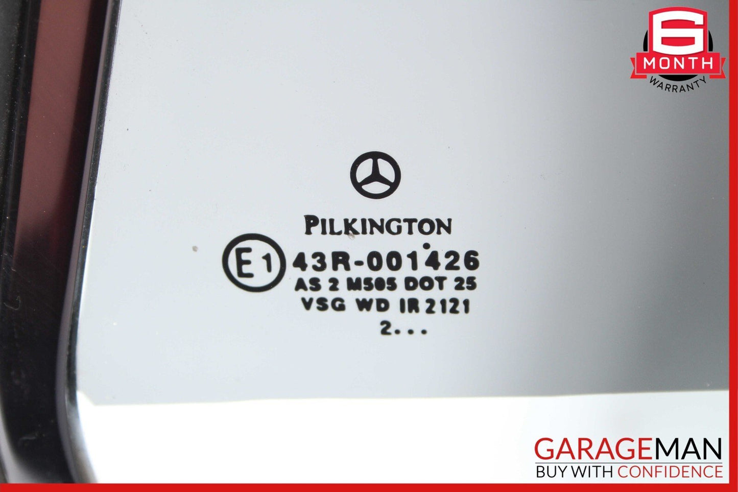 00-06 Mercedes W215 CL500 CL600 Rear Left Driver Side Quarter Window Auto Glass