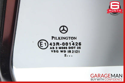 00-06 Mercedes W215 CL500 CL600 Rear Left Driver Side Quarter Window Auto Glass