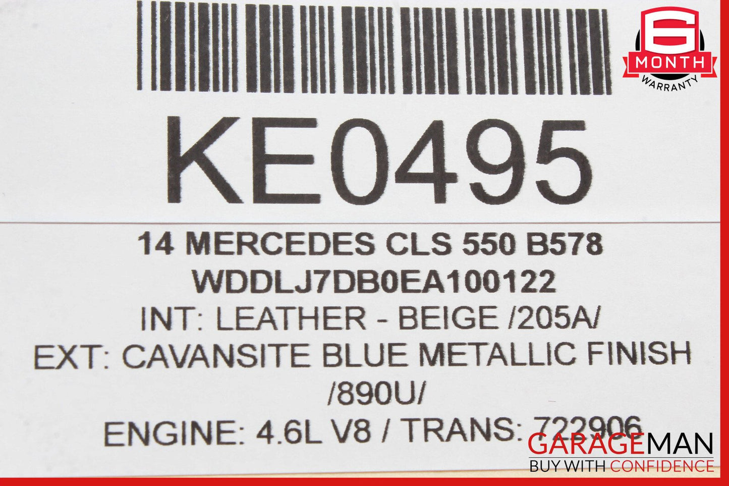 08-18 Mercedes W218 CLS550 C250 Front Left Driver Side Door Control Module OEM