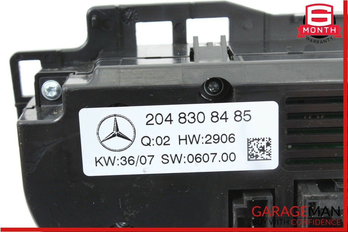 08-11 Mercedes W204 C300 C63 AMG AC A/C Heater Climate Control 2048308485 OEM