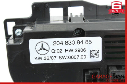 08-11 Mercedes W204 C300 C63 AMG AC A/C Heater Climate Control 2048308485 OEM