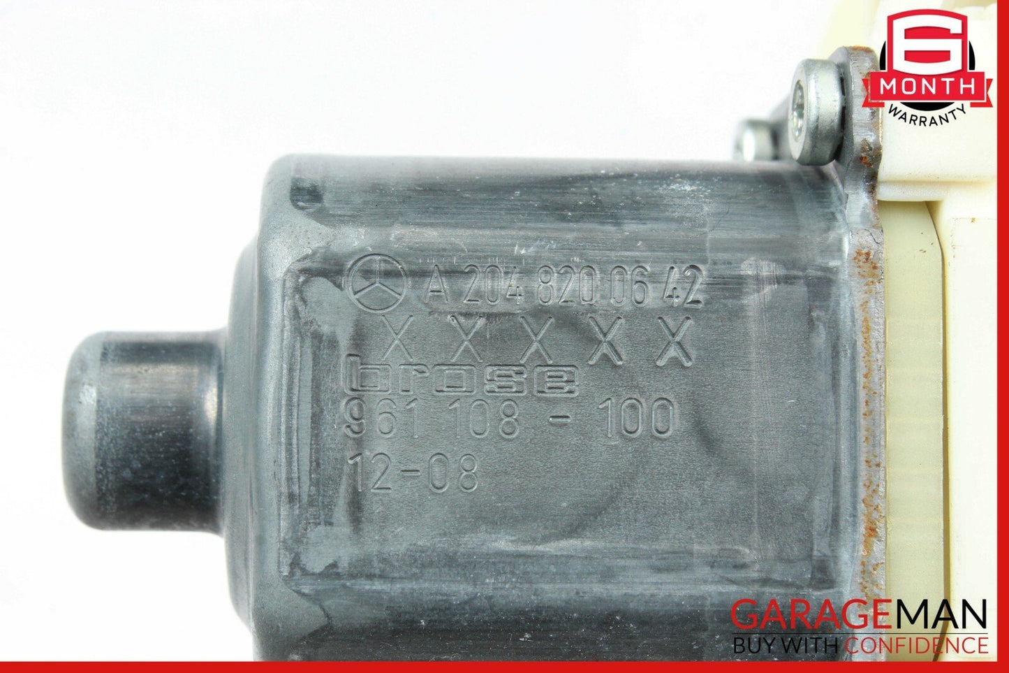 08-14 Mercedes W204 C300 Sedan Rear Right Door Window Regulator Motor Unit