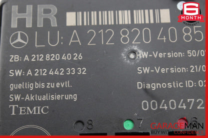 08-14 Mercedes W212 E350 C350 Rear Right Side Door Control Module OEM