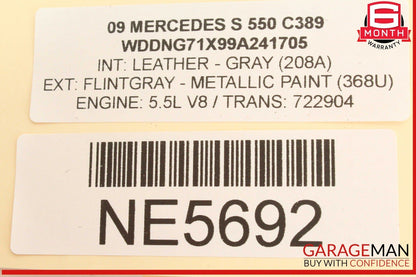 07-14 Mercedes W221 S550 CL550 Voice Language Communication Control Module OEM