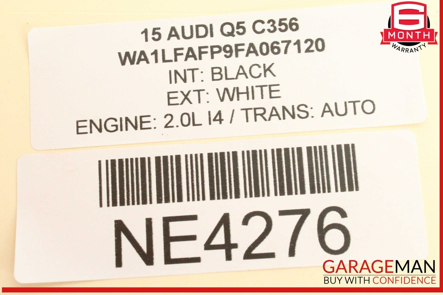 12-18 Audi Q5 A7 Front Left Driver Side CV Axle Shaft Assembly OEM