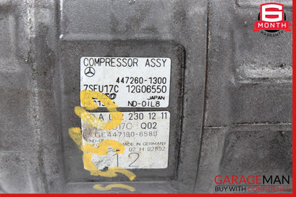 07-11 Mercedes W221 S550 CL550 A/C Air Conditioning Compressor 0022301211 OEM