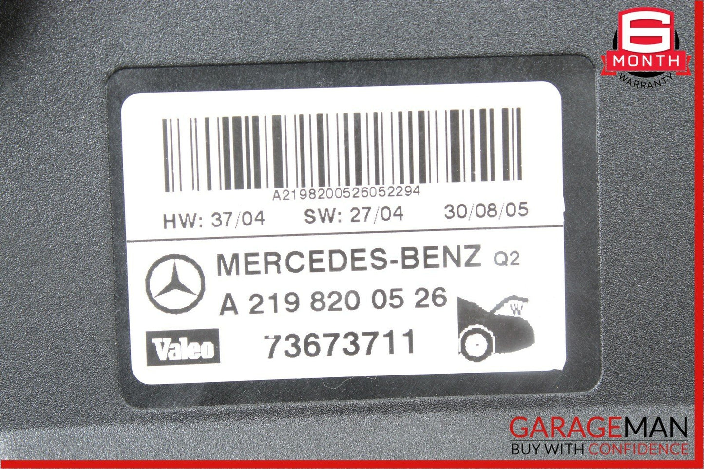 06-11 Mercedes W219 CLS500 Trunk Lid Lock Remote Release Control Module OEM
