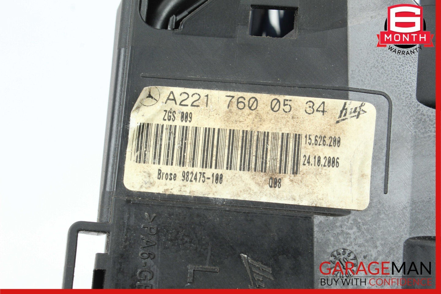 07-13 Mercedes W221 S550 S400 Front Left Exterior Door Handle Keyless Go OEM