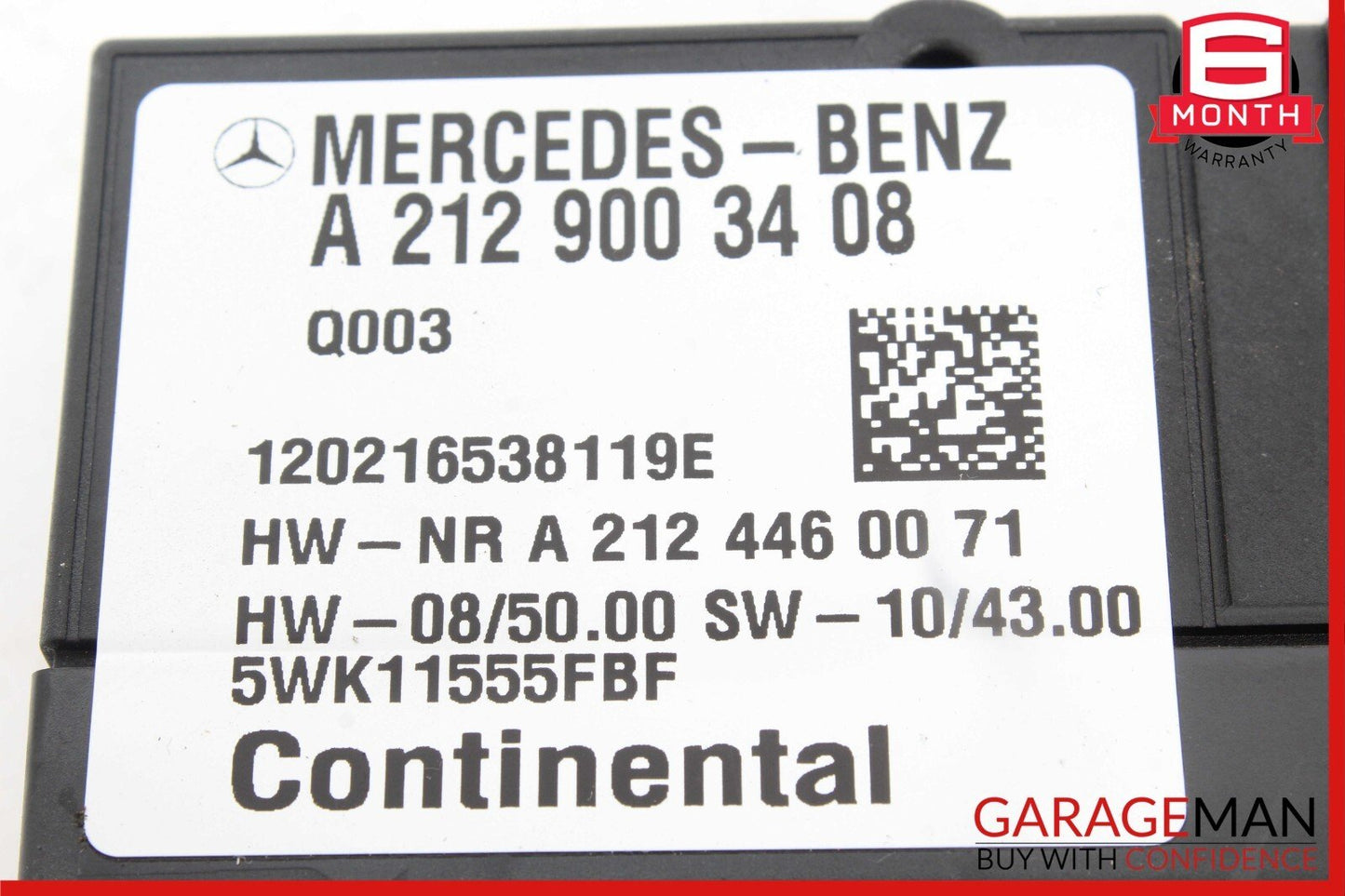 06-14 Mercedes W204 C250 S550 R350 GL450 Fuel Pump Control Module 2129003408 OEM