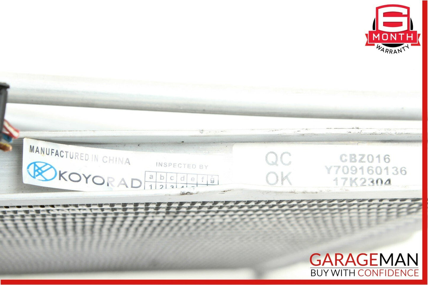 01-05 Mercedes W209 CLK320 C230 C320 Koyorad AC A/C Air Conditioning Condenser
