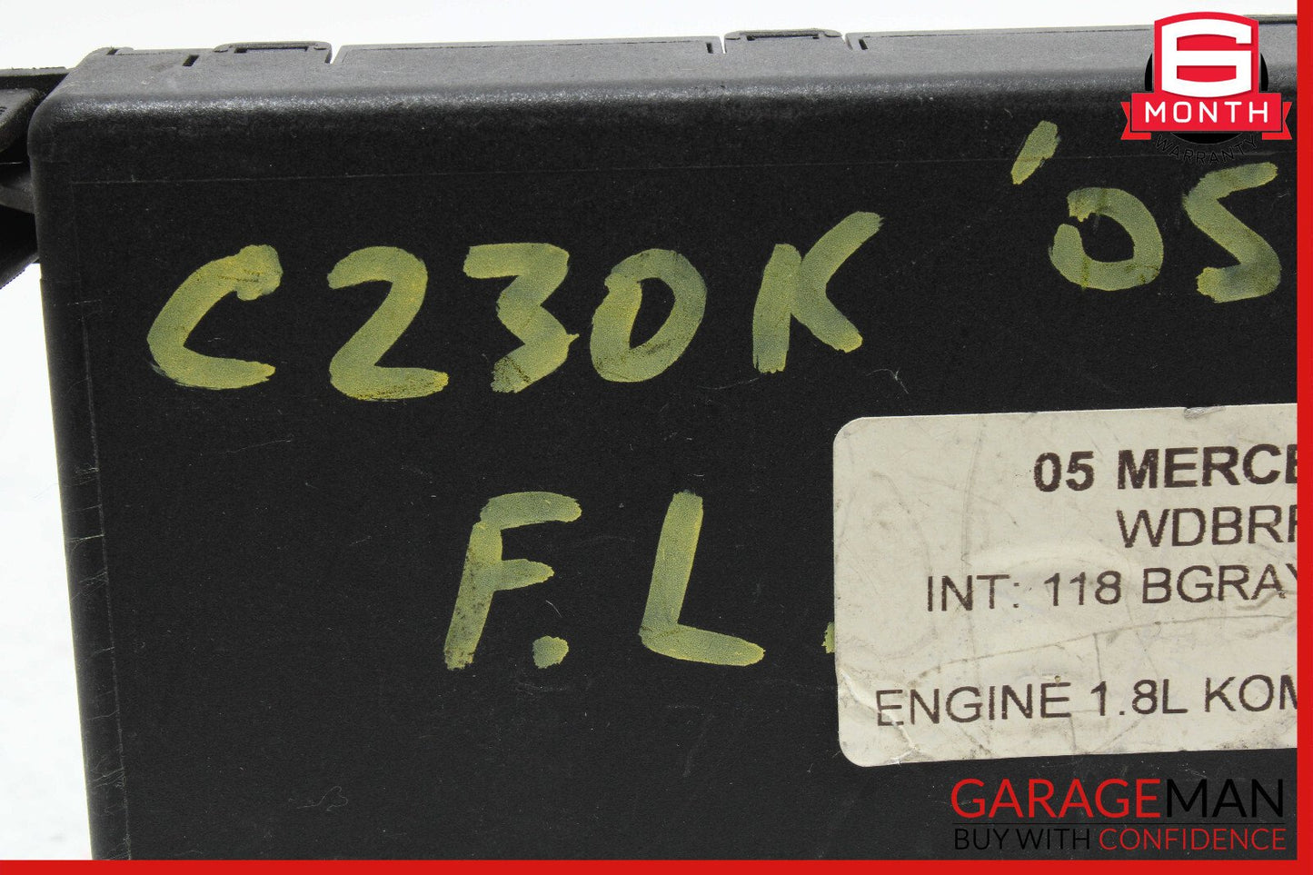 01-07 Mercedes W203 C230 C280 C320 Door Control Module Front Left 2038201585 OEM
