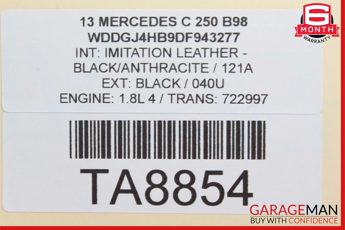 12-15 Mercedes W204 C250 ABS Anti Brake Pump Control Module Unit 1729014000 OEM