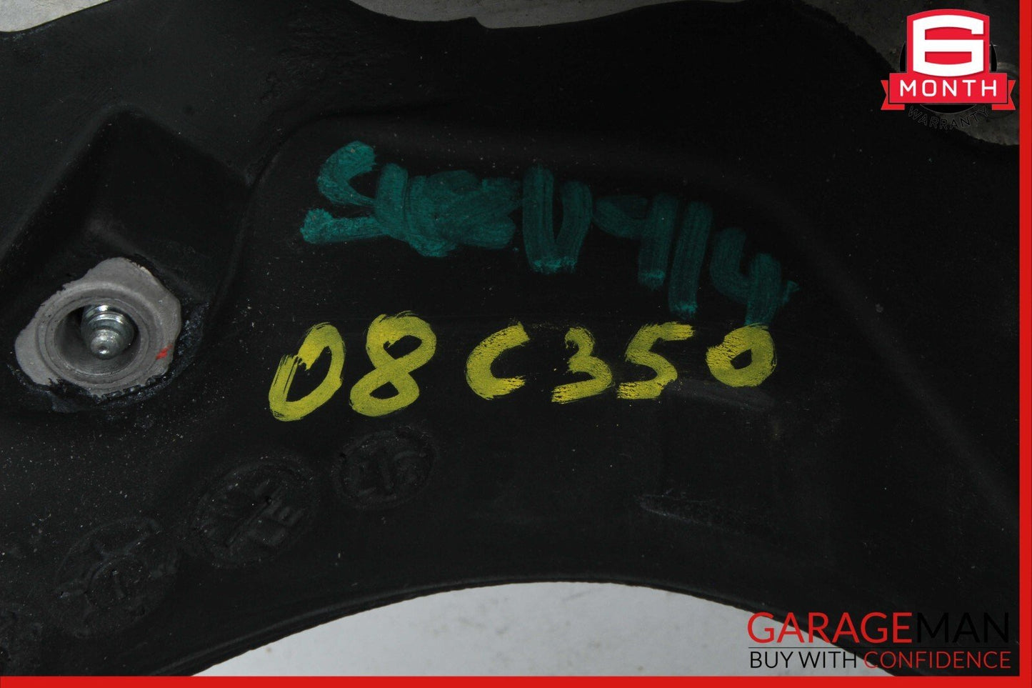 08-12 Mercedes W204 C350 GLK350 C250 Driving Steering Wheel Black 2044601203 OEM