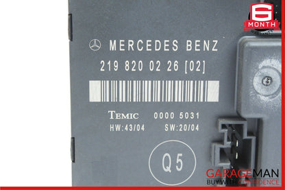 06-11 Mercedes W219 CLS550 Rear Left Side Door Computer Control Module OEM