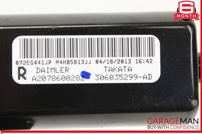 10-17 Mercedes W207 E350 E550 Front Right Side Seat Belt Feeder Retractor OEM
