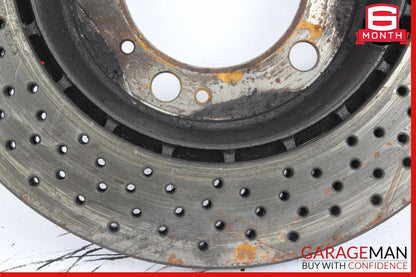 05-12 Porsche Cayman 987 Front Right & Left Drilled Brake Rotor Disc Set OEM