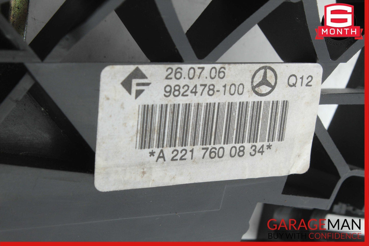 07-13 Mercedes W221 S400 S550 Rear Right Exterior Door Handle Keyless Go OEM