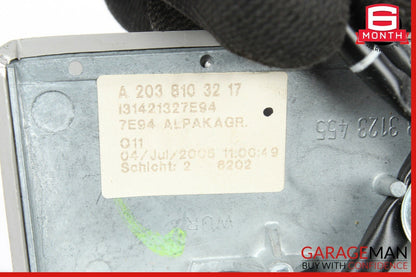 01-09 Mercedes W203 C240 C320 CLK320 Front Top Upper Rear View Mirror Grey