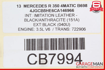 Mercedes W251 R350 GL550 Rear Left or Right Upper Control Arm OEM