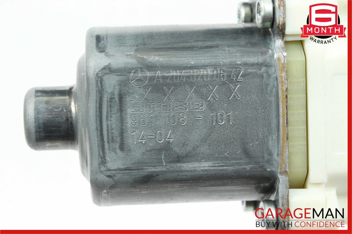 08-14 Mercedes W204 C250 C300 Rear Right Side Door Window Regulator Motor Unit