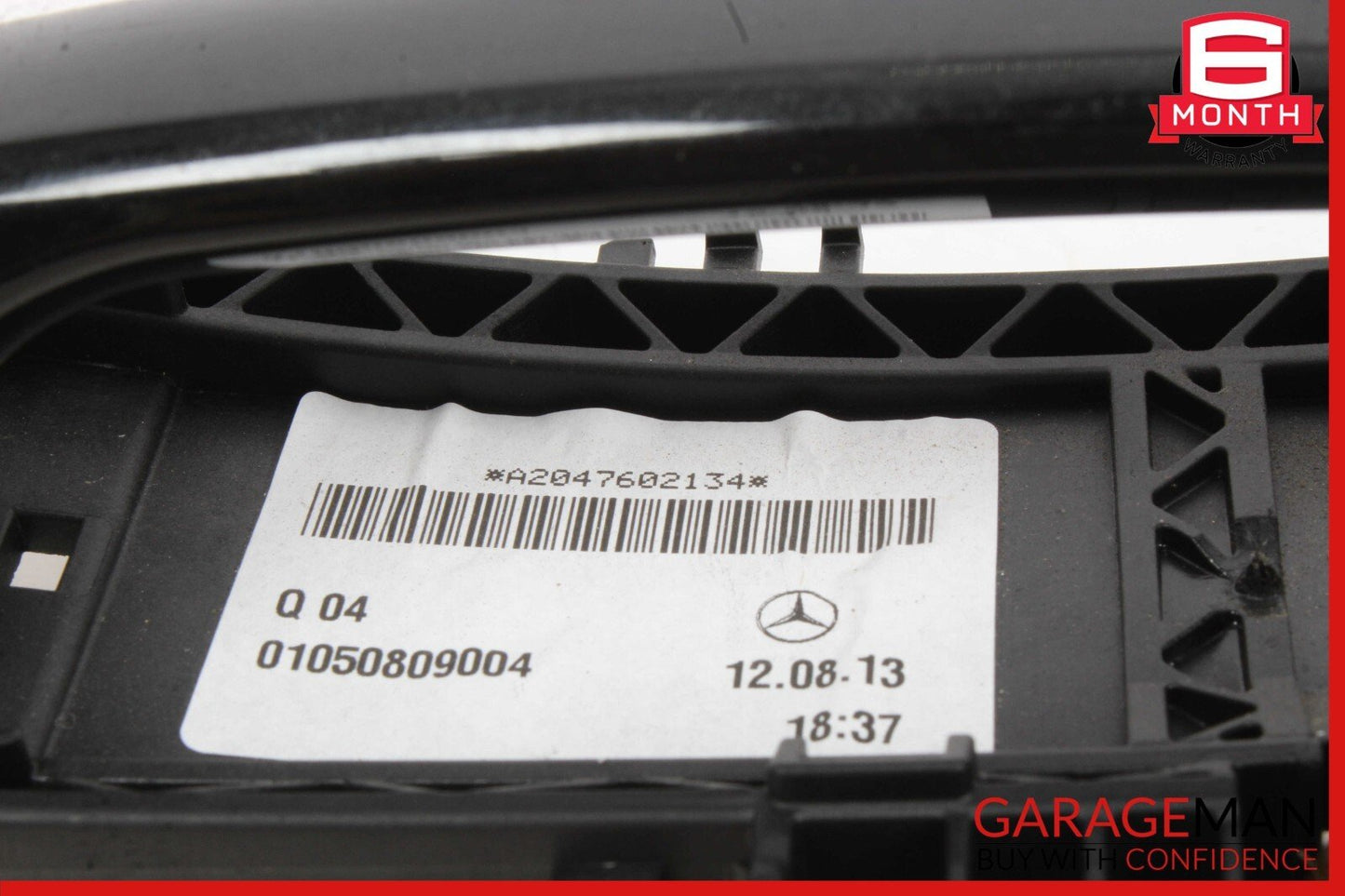 12-14 Mercedes W204 C250 C300 Rear Left Driver Side Exterior Door Handle Black