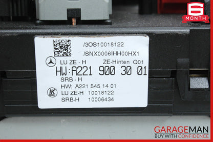 10-13 Mercedes W221 S400 S550 S63 AMG Rear Sam Fuse Relay Box Control Module OEM