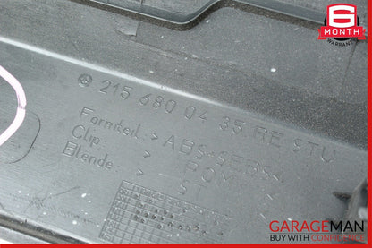 00-06 Mercedes W215 CL600 Front Right Side Door Sill Scuff Plate Cover Panel OEM