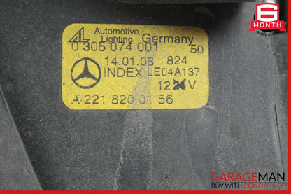 07-09 Mercedes W221 S550 S600 Front Left Driver Side Foglight Fog Light Lamp OEM