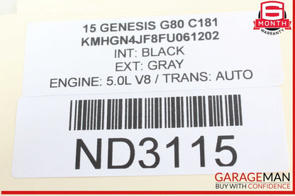 15-20 Hyundai Genesis G80 Front Left Driver Side Dash AC A/C Air Vent OEM