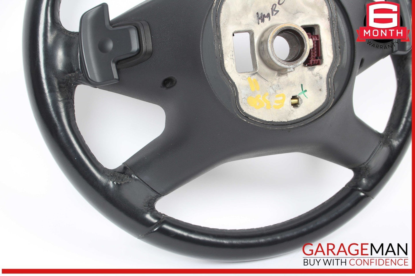10-13 Mercedes W212 E350 Steering Wheel w/ Paddle Shifters Black 2124600403 OEM