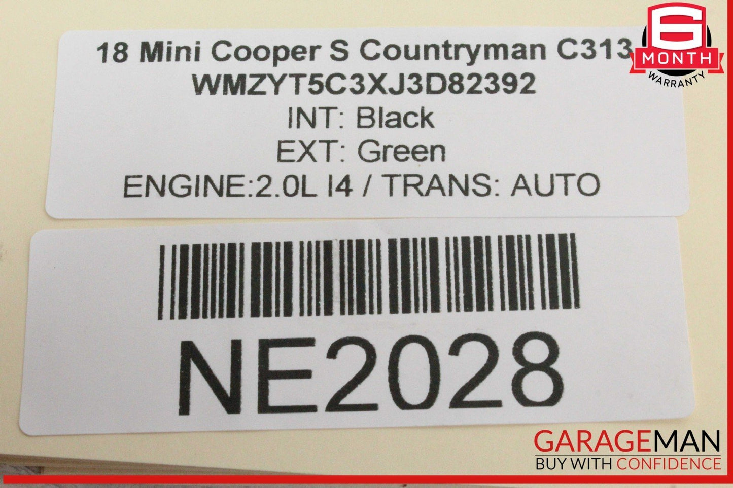 17-24 Mini Cooper S Countryman Rear Left or Rear Right Side Lower Control Arm