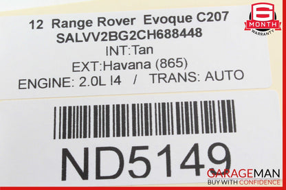 12-15 Range Rover Evoque PDC Parking Assist Control Module Unit BJ3215K866CH OEM
