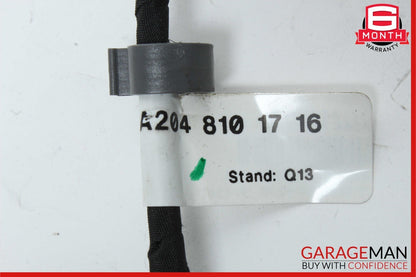 10-12 Mercedes X204 GLK350 Front Left Side Mirror Door Rear View Iridium Silver