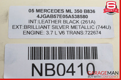 2002-2005 Mercedes-Benz ML350 W163 Left Headlamp A1638200749