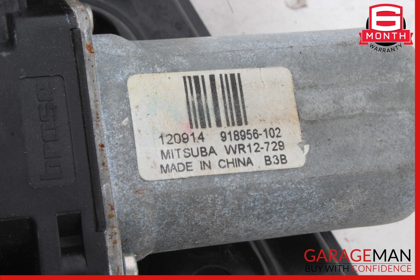 12-19 Range Rover Evoque L538 Rear Left Side Door Window Regulator Motor Assy