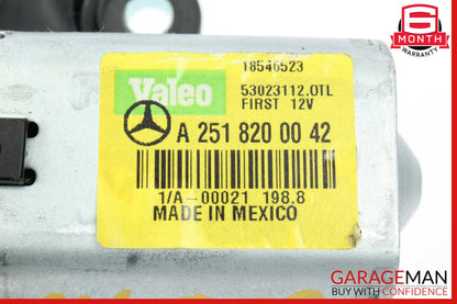 06-19 Mercedes X164 GL450 R350 Rear Glass Windshield Wiper Motor OEM