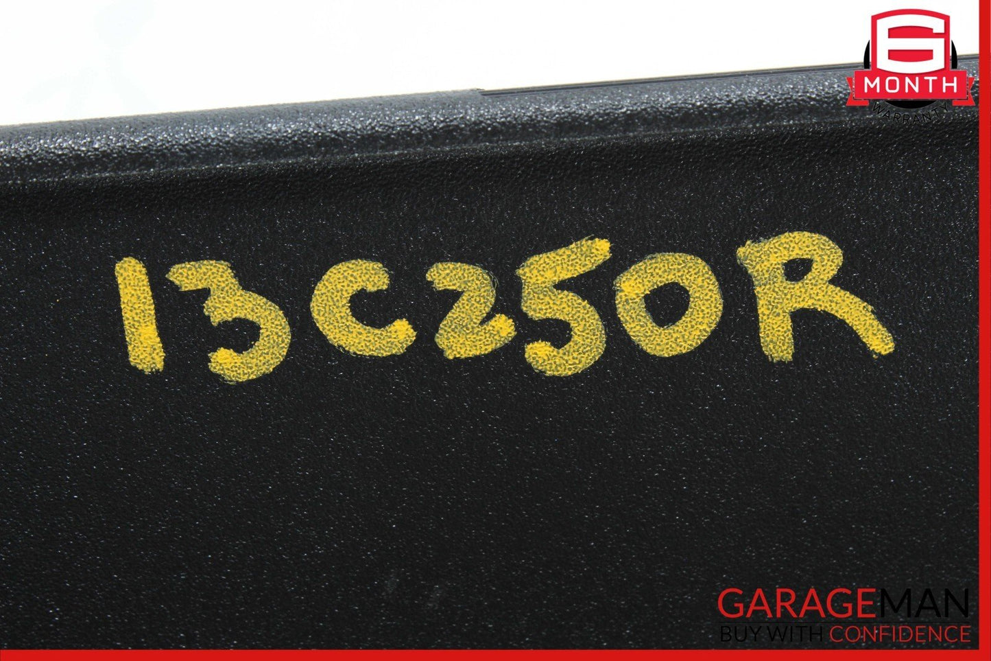 08-14 Mercedes W204 C250 Front Right Side Sun Visor Sunvisor Shade Black OEM
