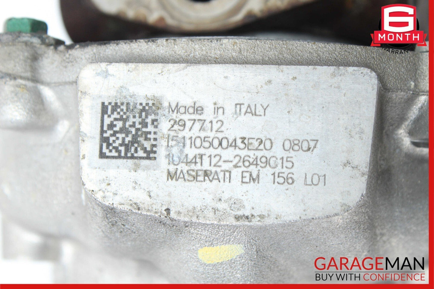 14-17 Maserati Ghibli M157 Front Left Driver SideTurbocharger Turbo Assembly OEM