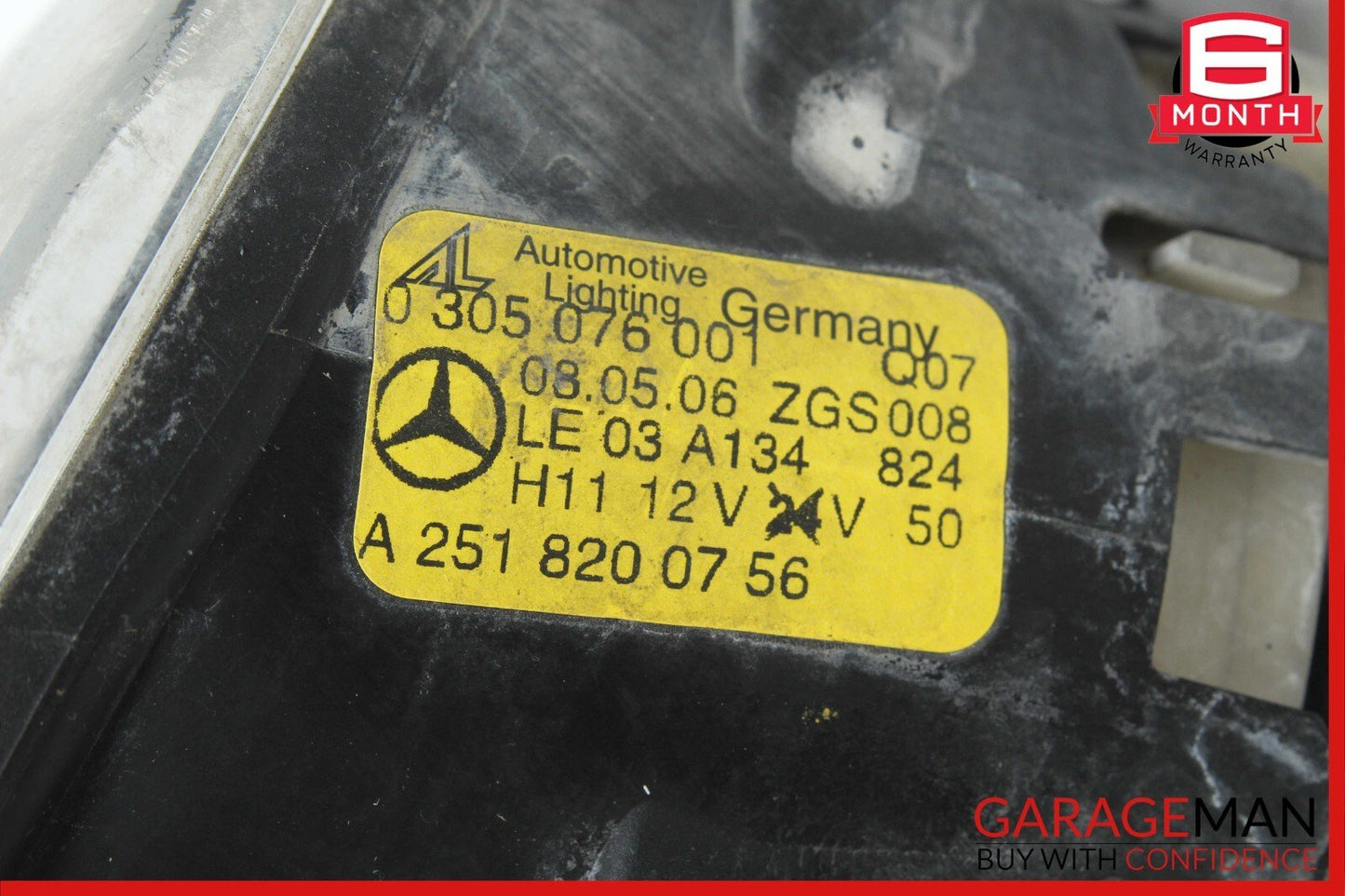 06-12 Mercedes CLS550 GL450 CL550 E350 Front Left Side Bumper Fog Light Lamp
