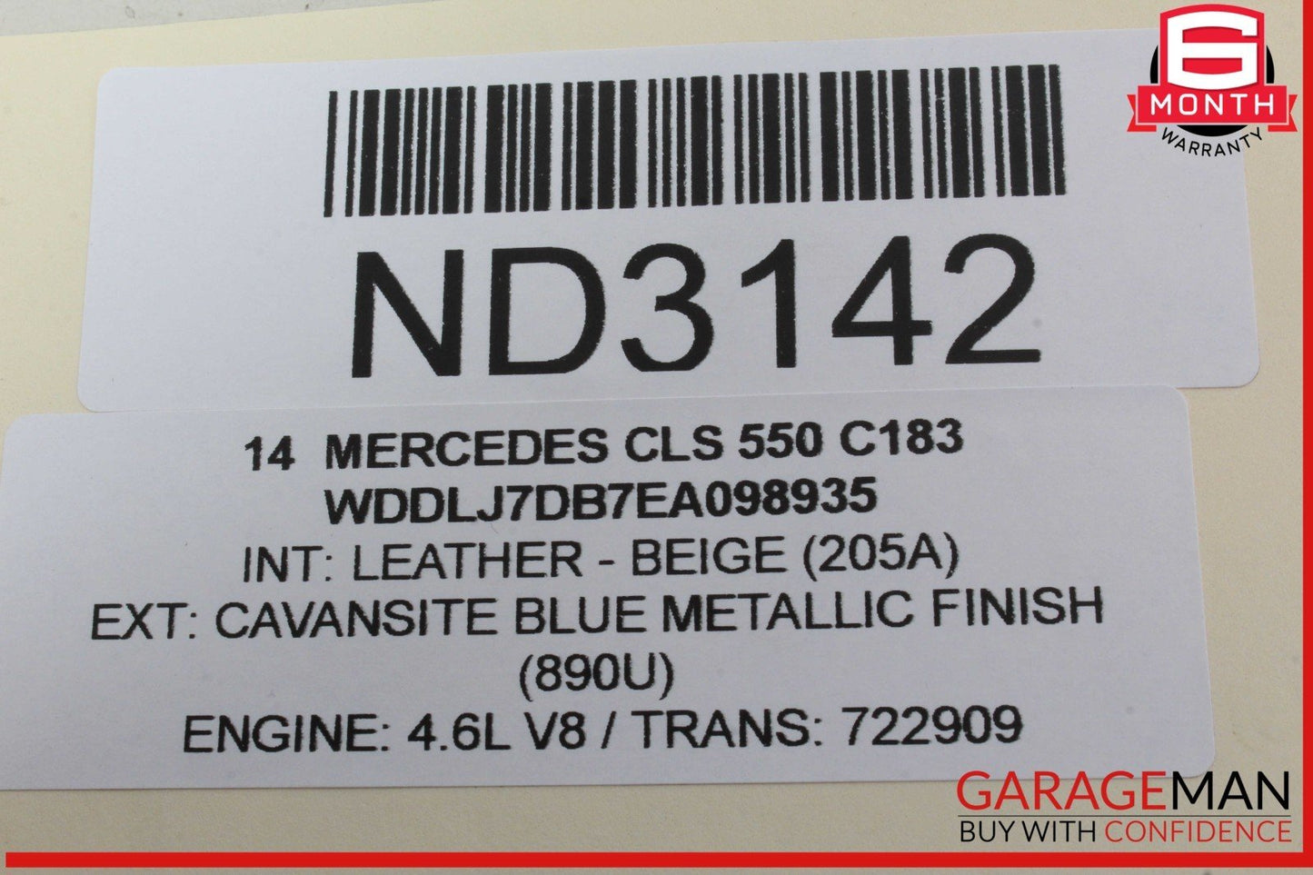 12-14 Mercedes W218 CLS550 Park Assist Parktronic Sensor Control Module OEM
