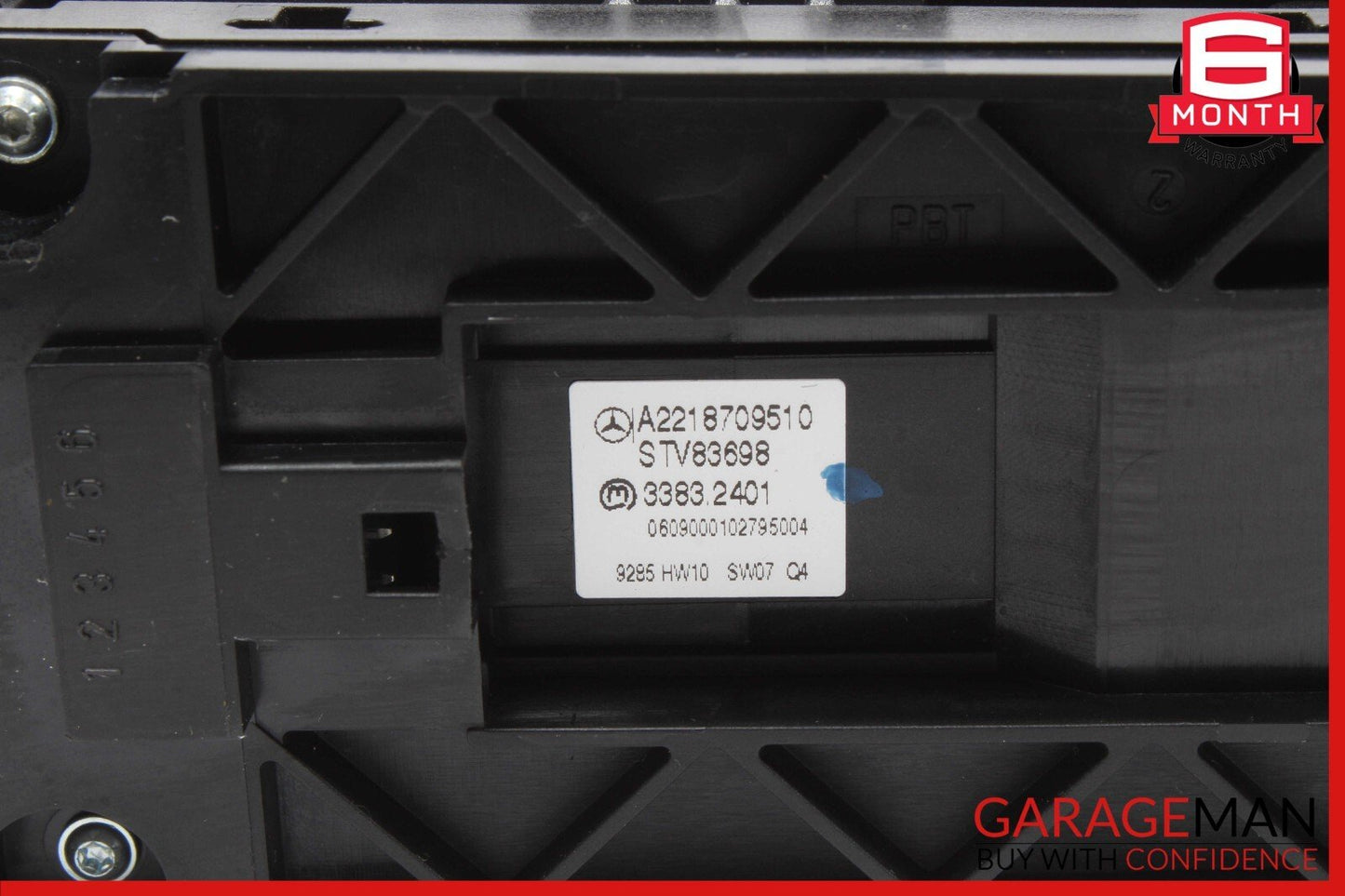 07-13 Mercedes W221 S550 S450 Rear Left or Right Window Control Switch OEM