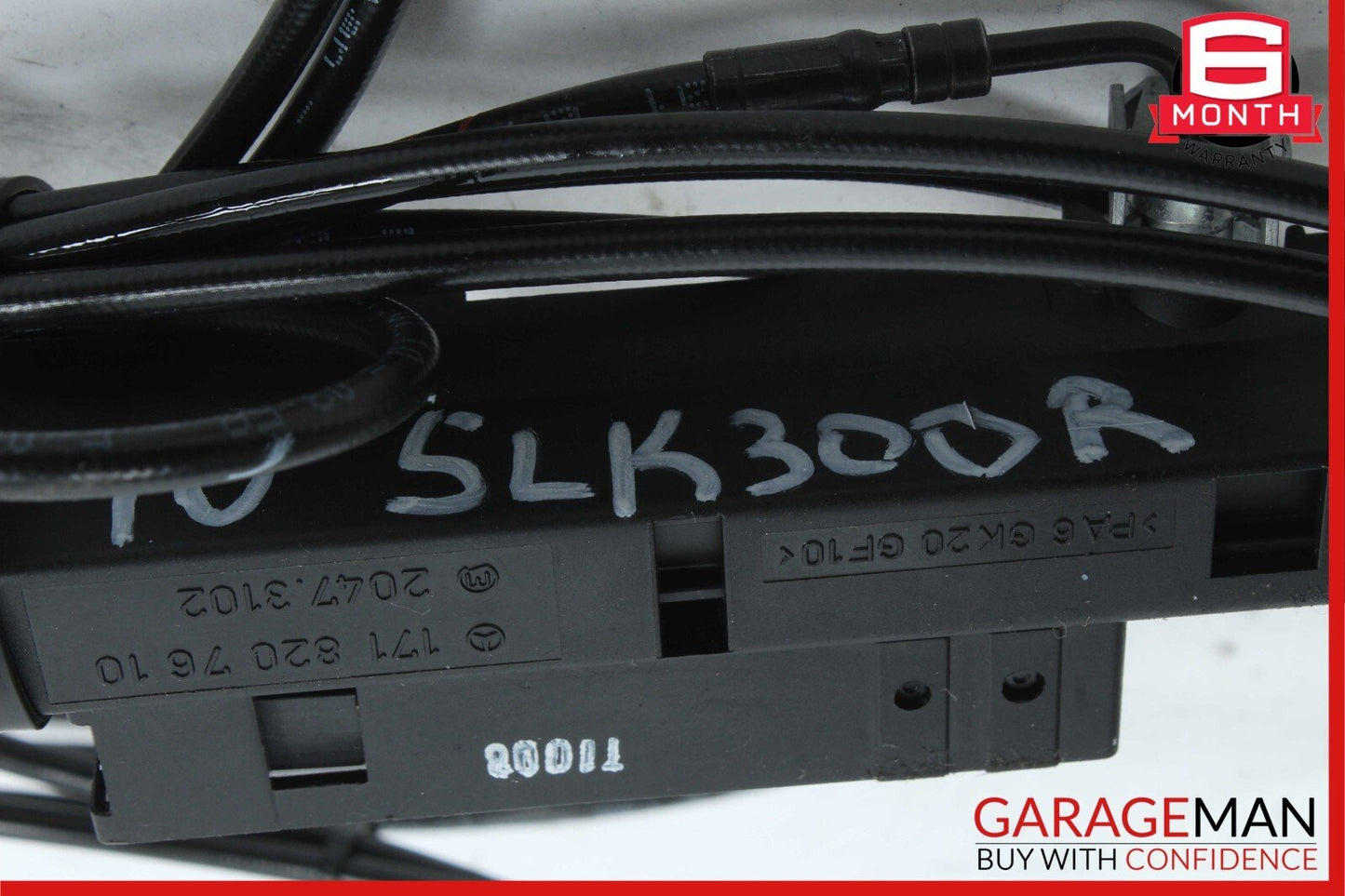 05-11 Mercedes R171 SLK300 Rear Right Convertible Top Side Trunk Lid Cylinder