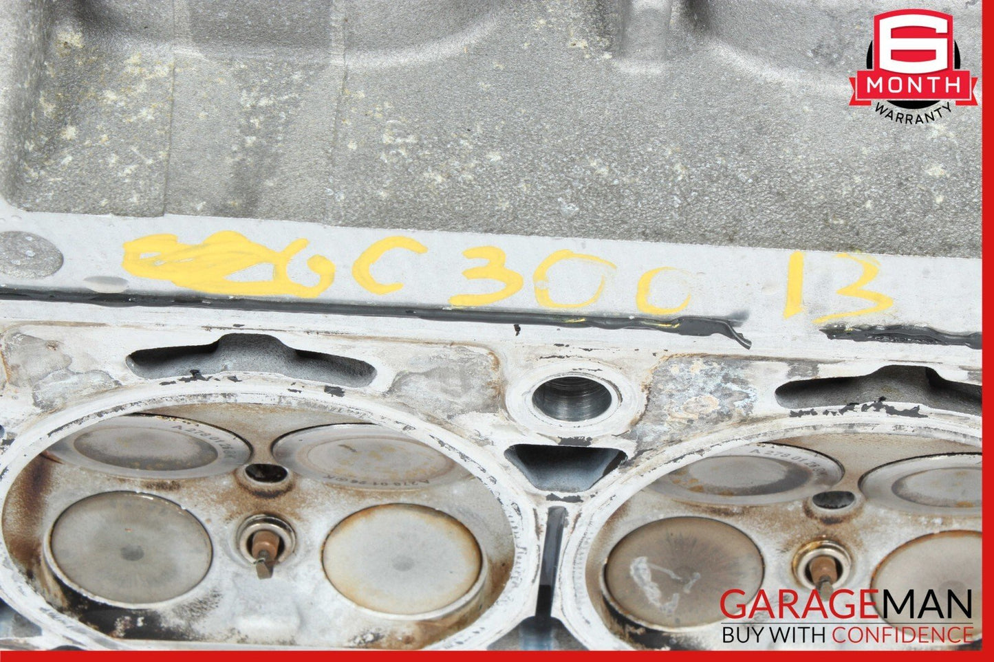 08-14 Mercedes W204 C300 3.5L V6 4Matic Left Side Engine Cylinder Head Assembly