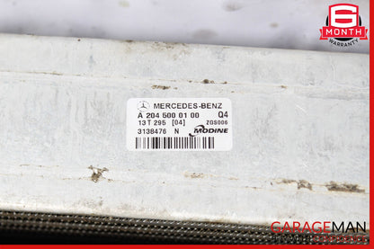 12-15 Mercedes W204 C250 Engine Motor Cooling Radiator A/C AC Condenser Assembly
