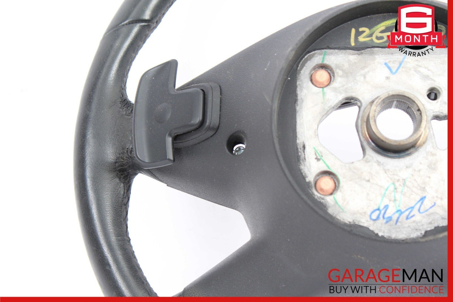 09-13 Mercedes X164 GL450 Driver Steering Wheel Black w/ Paddle Shifters OEM