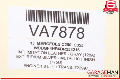 08-14 Mercedes W204 C250 Front Left Driver Side Door Window Regulator Motor OEM