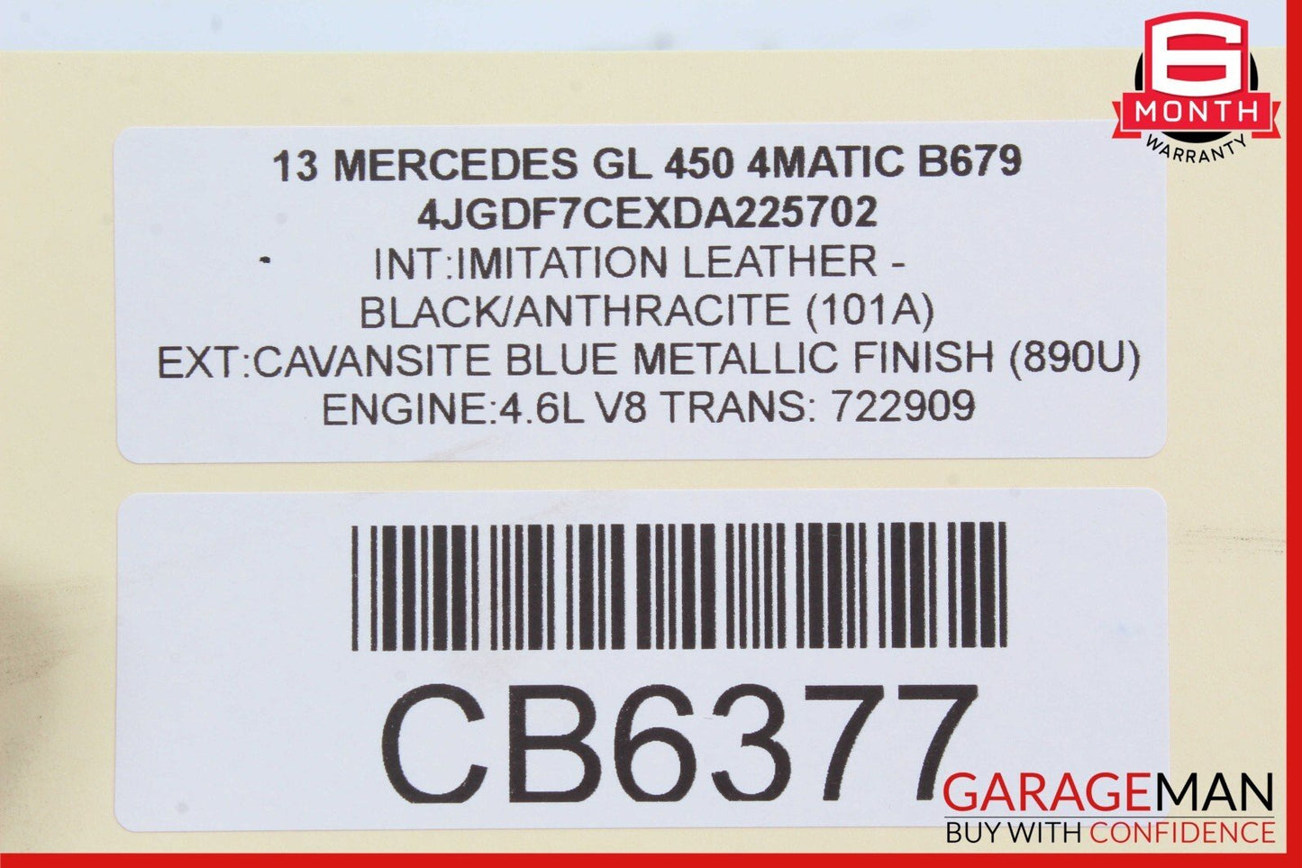 12-19 Mercedes X166 GL450 GLE350 Rear Left Side Tie Rod Upper Control Arm OEM