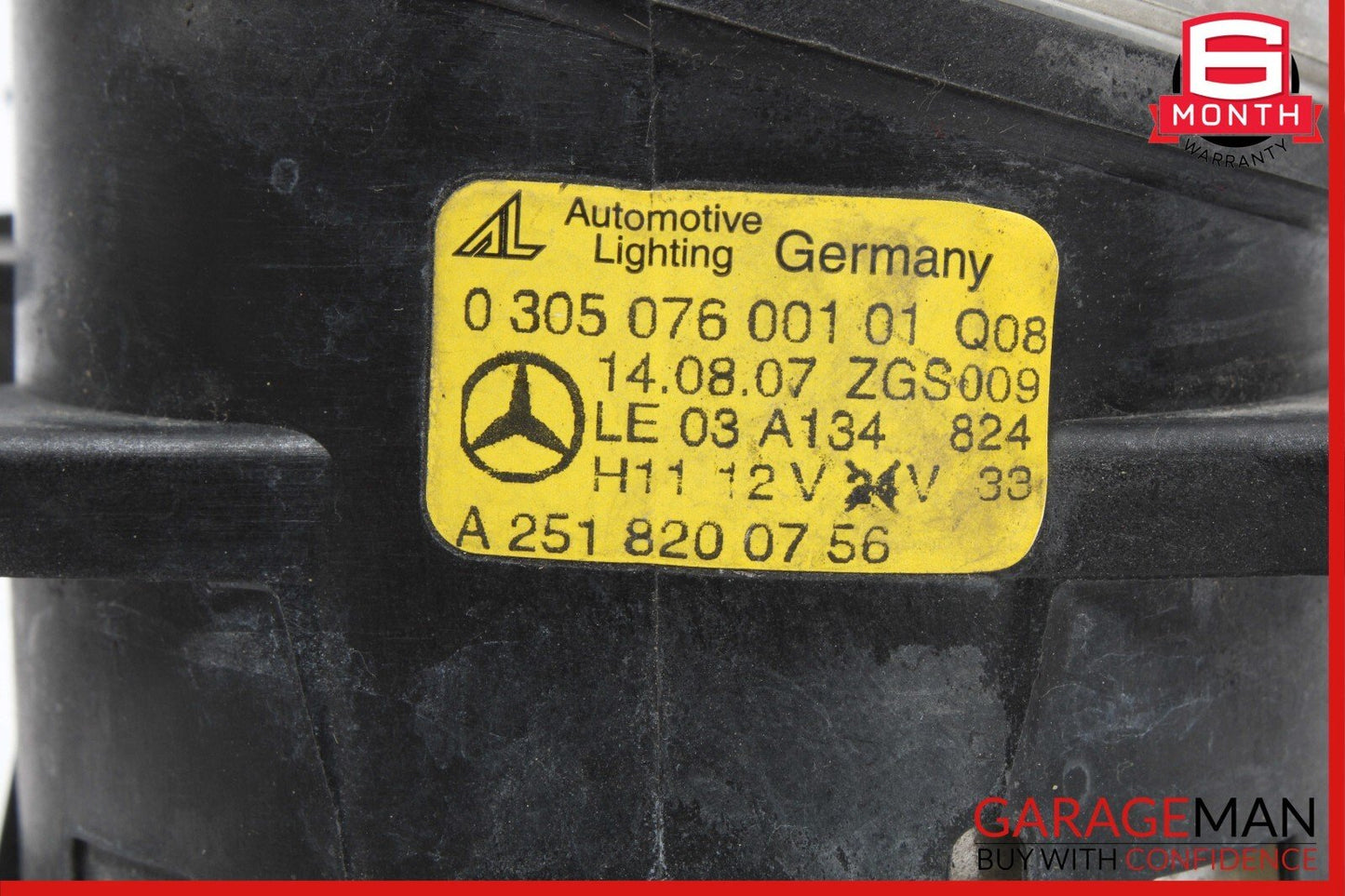06-12 Mercedes W219 CLS550 E350 GL450 Front Left Side Bumper Fog Light Lamp OEM