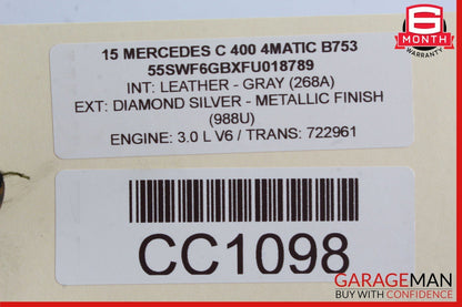 15-20 Mercedes W205 C400 C300 Rear Right or Left Lower Rearward Control Arm OEM
