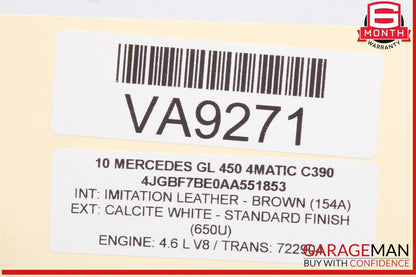 06-13 Mercedes X164 GL450 ML350 Rear Left Driver Side Window Regulator Motor